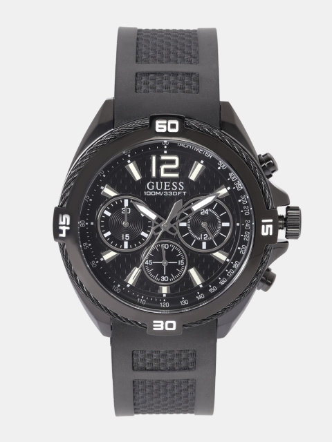 

GUESS Men Black Chronograph Watch W1168G2