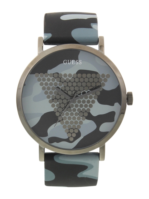 

GUESS Men Grey Printed Analogue Watch W1161G3