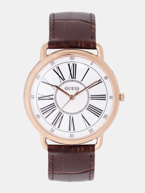 

GUESS Women White Analogue Watch W1068L7