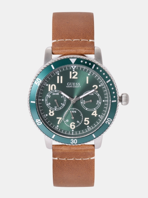 

GUESS Men Green Analogue Watch W1169G1