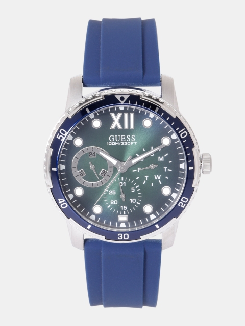 GUESS Men Green Analogue Watch W1174G1