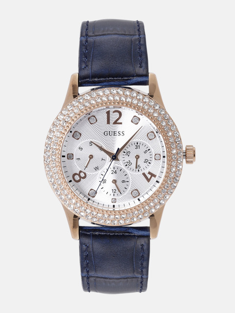 

GUESS Women Silver-Toned Analogue Watch W1159L2