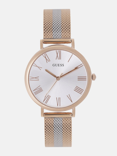 

GUESS Women Silver-Toned Analogue Watch W1155L4