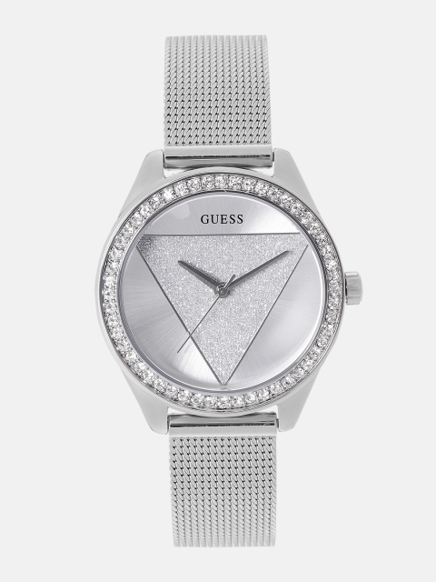 

GUESS Women Silver-Toned Analogue Watch W1142L1