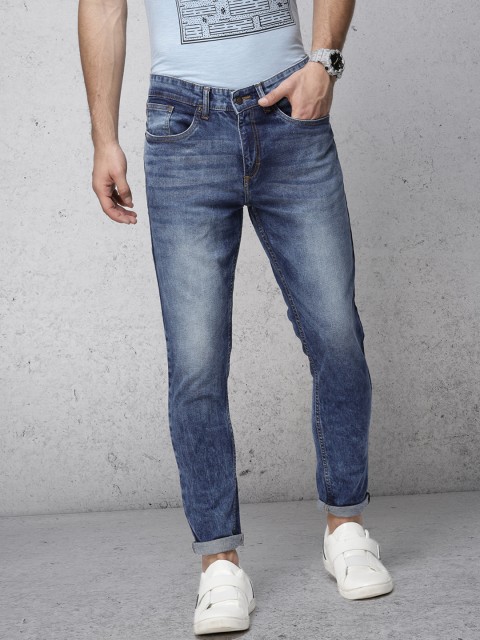 

Ecko Unltd Men Blue Tapered Fit Mid-Rise Clean Look Stretchable Jeans