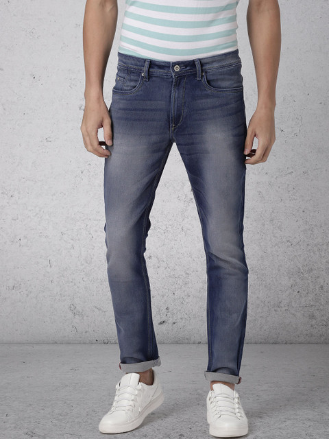 

Ecko Unltd Men Blue Slim Fit Mid-Rise Clean Look Stretchable Jeans