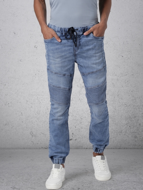 

Ecko Unltd Men Blue Jogger Mid-Rise Clean Look Stretchable Jeans