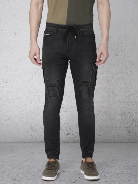 

Ecko Unltd Men Black Jogger Mid-Rise Clean Look Stretchable Jeans