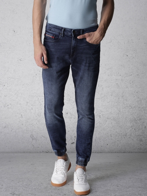 

Ecko Unltd Men Blue Jogger Mid-Rise Clean Look Stretchable Jeans