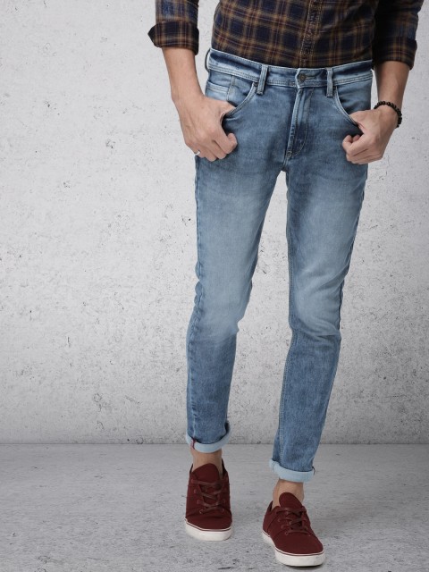 

Ecko Unltd Men Blue Super Slim Fit Mid-Rise Clean Look Stretchable Jeans