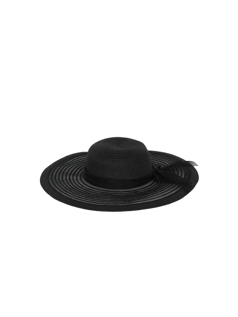 

FabSeasons Women Black Sun Hat