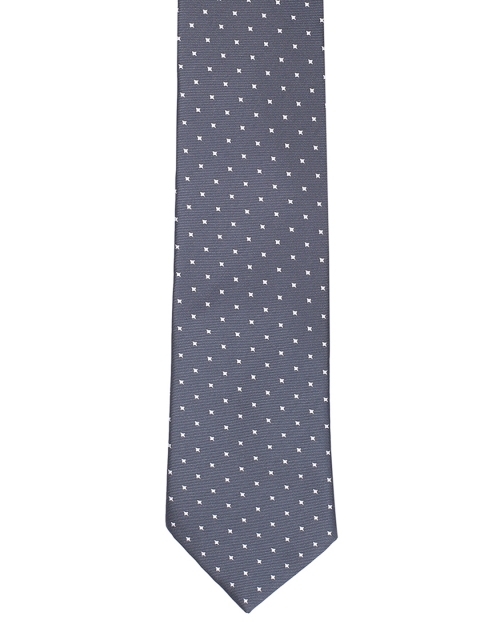 

Van Heusen Grey Woven Design Broad Tie