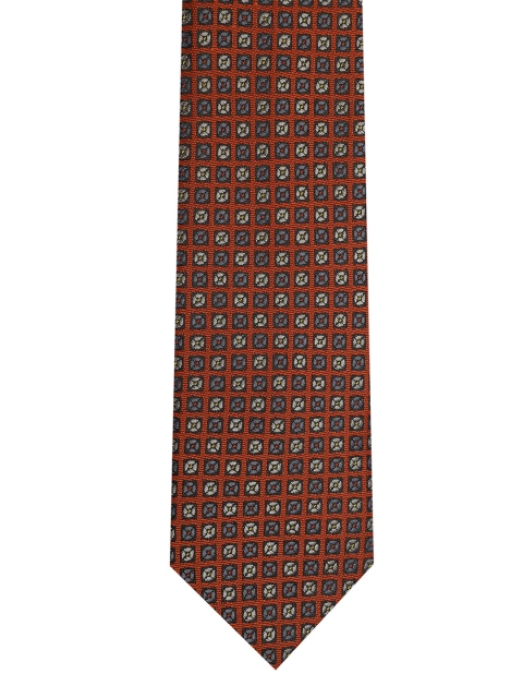 

Van Heusen Brown Woven Design Broad Tie