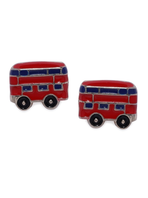 

Accessorize Red Enamelled Quirky Studs