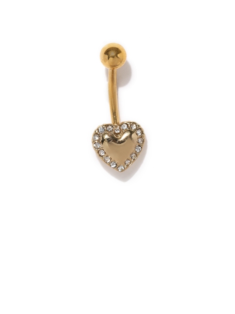 

Accessorize Gold-Toned Circular Navel Stud
