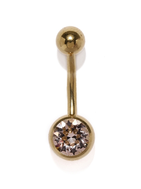 

Accessorize Gold-Toned Circular Navel Stud