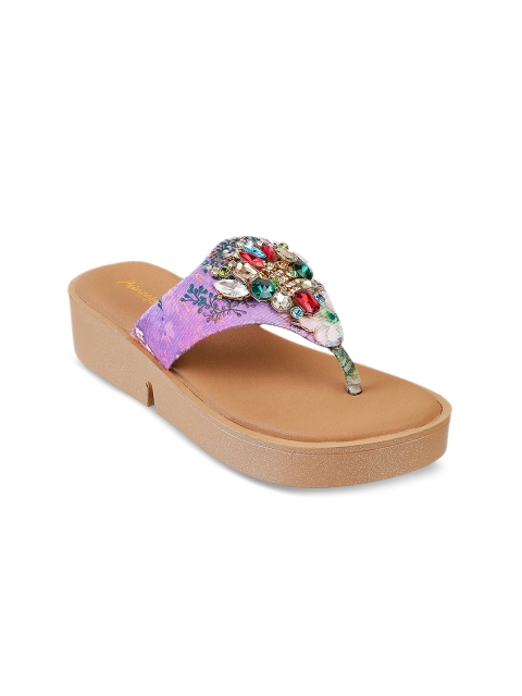 

Metro Women Purple Solid Heels