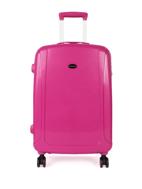 

GIORDANO Unisex Pink Cabin Trolley Suitcase
