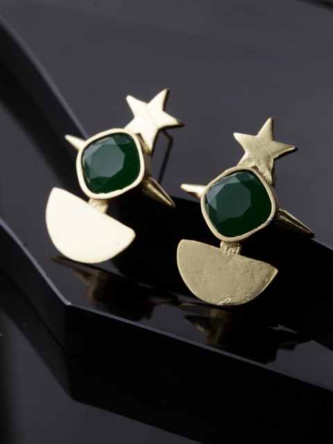 

DIVA WALK Gold-Plated & Handcrafted Contemporary Studs