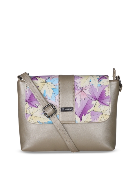 

ESBEDA Gold-Toned Printed Sling Bag