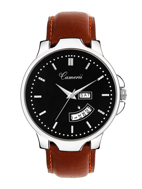 

Camerii Men Black Analogue Watch WM299