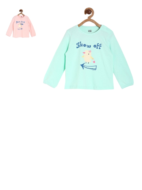 

MINI KLUB Girls Pack of 2 Tops, Pink