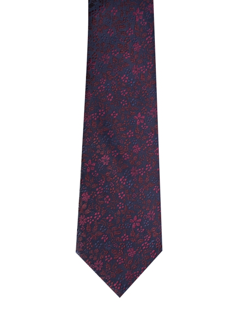

Peter England Blue Woven Design Broad Tie