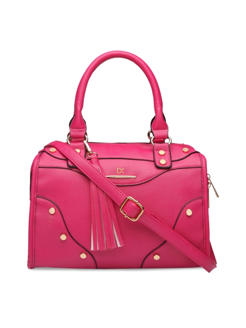 

Diana Korr Pink Solid Handheld Bag