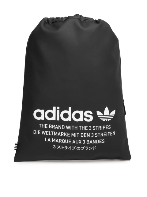 

Adidas Originals Unisex Black Brand Logo Backpack