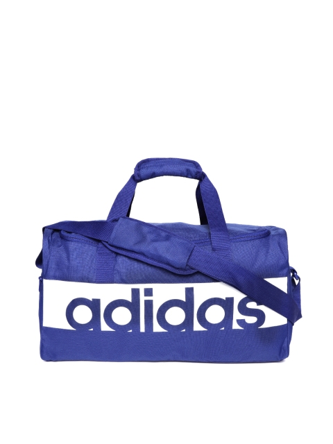 

ADIDAS Unisex Blue Linear Performance S Training Duffle Bag