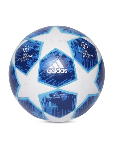 

ADIDAS Men Blue & White Finale18 TT Printed Replica Football