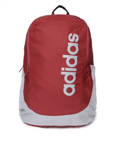 

ADIDAS Unisex Maroon & Grey Parkhood XL Printed Laptop Backpack