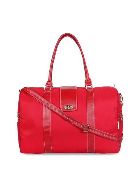 

Pick Pocket Red Solid Duffle Bag