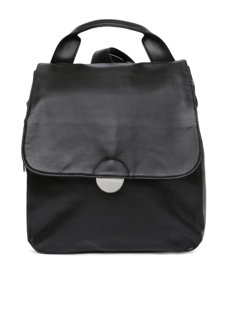 

Fastrack Women Black Solid Backpack
