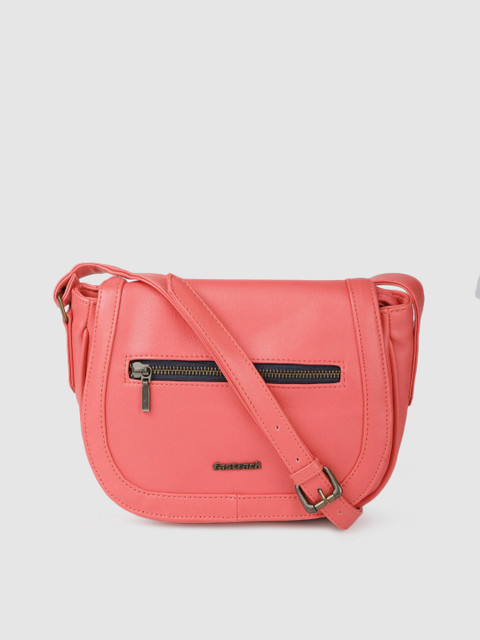 

Fastrack Pink Solid Sling Bag