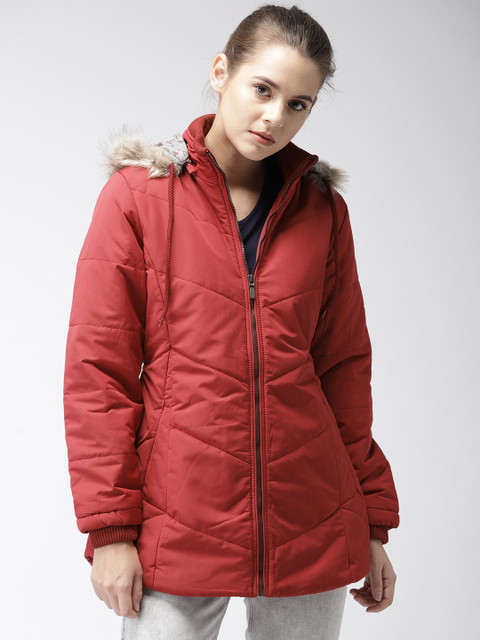 

Fort Collins Women Red Puffer Jacket