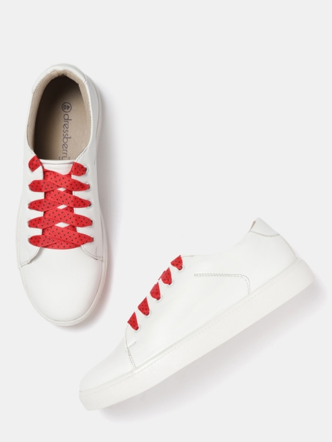 

DressBerry Women White Sneakers