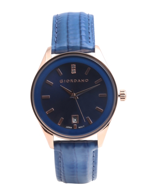 

GIORDANO Women Navy Blue Analogue Watch 2962-04