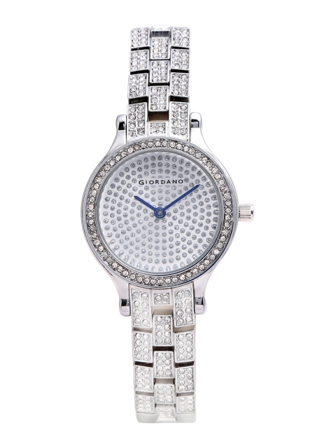 

GIORDANO Women Silver-Toned Analogue Watch A2089-11