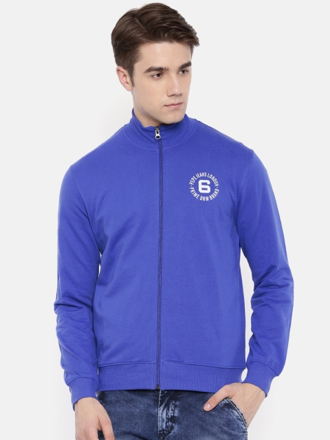 

Pepe Jeans Men Blue Solid Sweatshirt