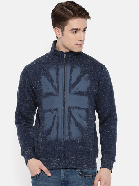 

Pepe Jeans Men Navy Blue Printed Sweatshirt