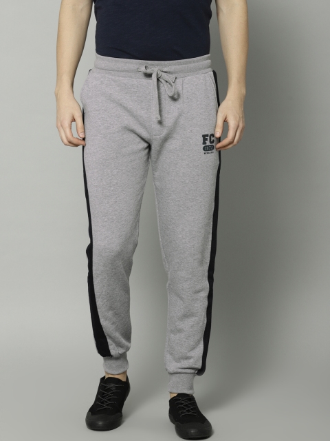

French Connection Grey Melange Solid Joggers