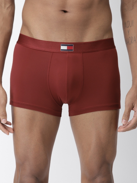 

Tommy Hilfiger Men Rust Red Solid Trunks A8AB4120