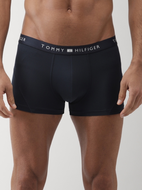 

Tommy Hilfiger Men Navy Blue Solid Trunks A8AB4133