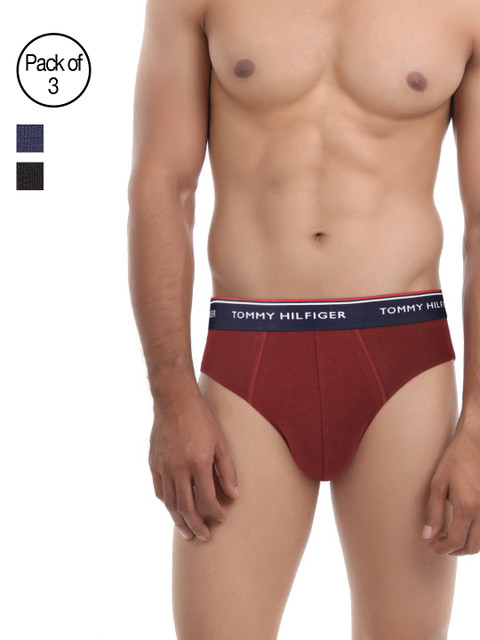 

Tommy Hilfiger Men Pack of 3 Briefs A8AB1114, Multi