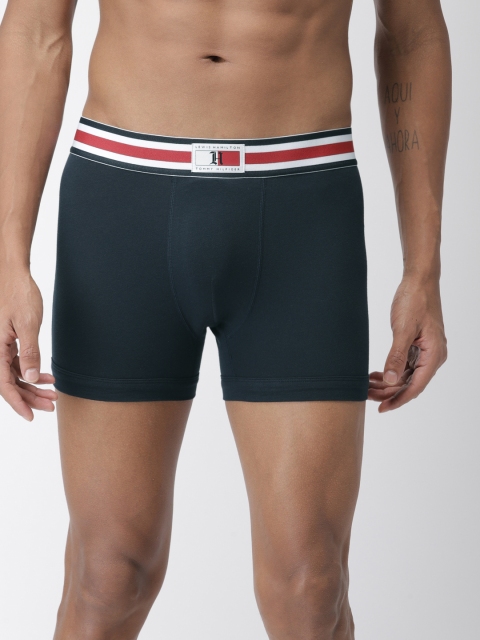 

Tommy Hilfiger Men Navy Solid Trunks A8AB4141, Navy blue