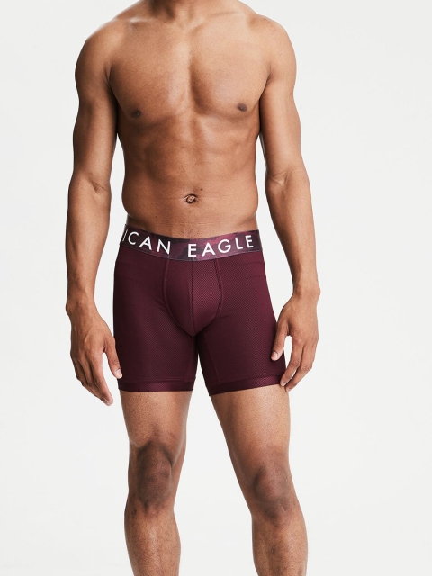 

AMERICAN EAGLE OUTFITTERS Men Maroon Trunks 1421-647