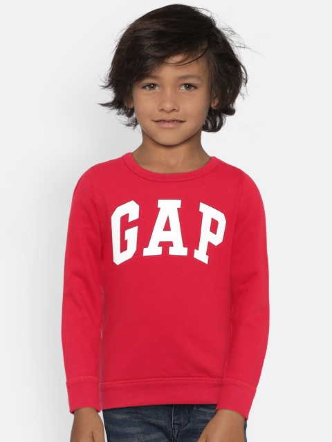 

GAP Baby Boys' Red Logo Sweatshirt