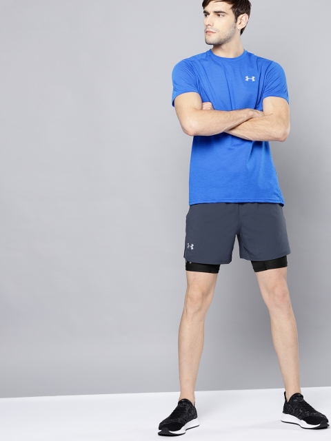 

UNDER ARMOUR Men Black HeatGear 2.0 Compression Shorts
