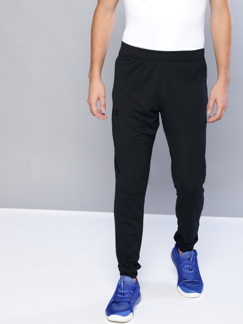 

UNDER ARMOUR Men Black Sportstyle Pique Joggers